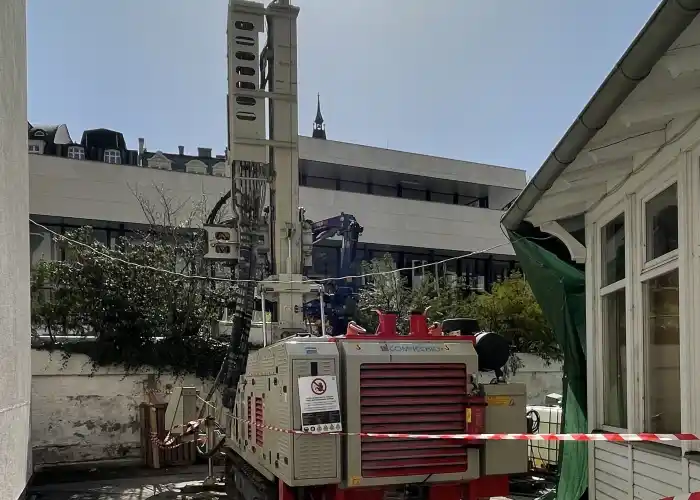 Průzkumné práce v centru zřídelní struktury Karlovy Vary 